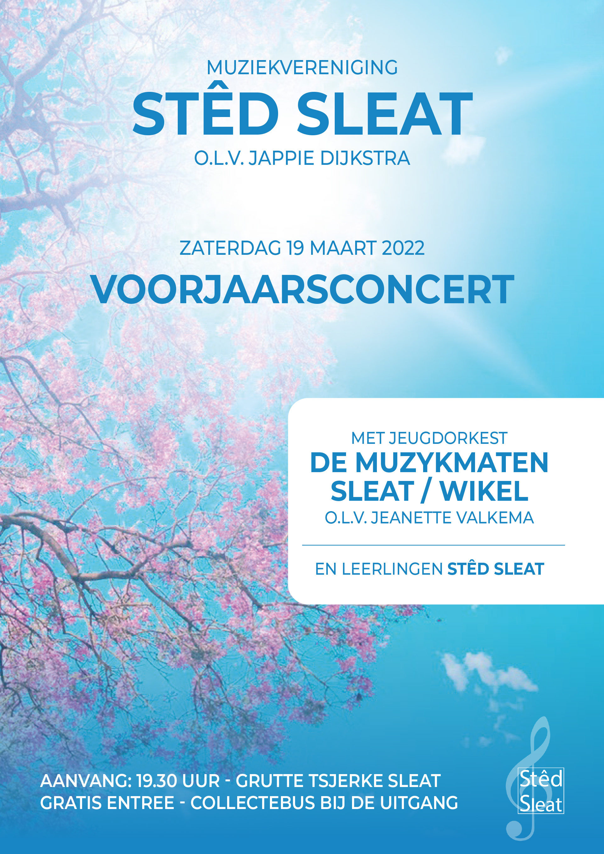 Voorjaarsconcert Stêd Sleat