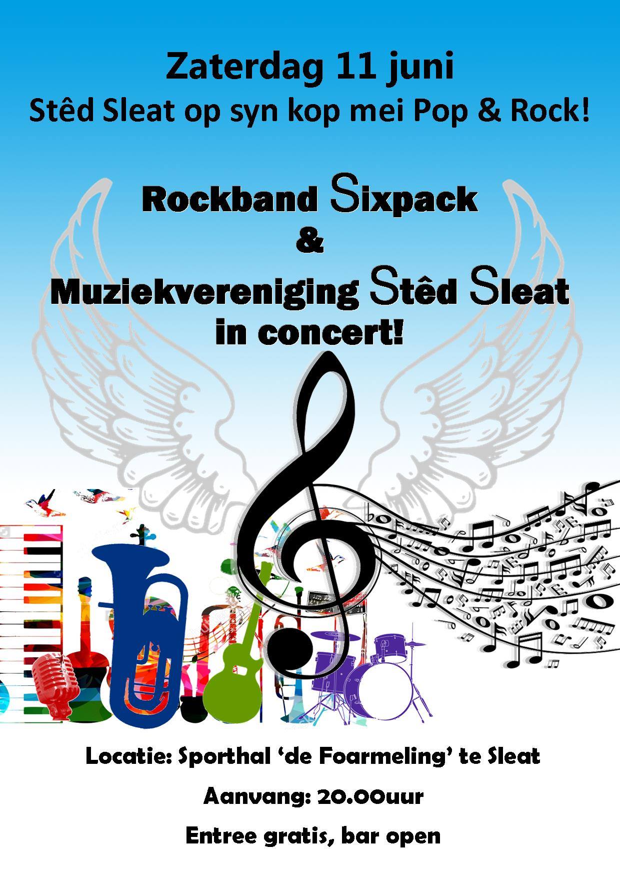 Stêd Sleat op syn kop